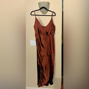 Billy J Tyra Maxi Dress - Rust